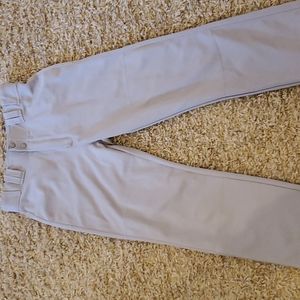 Mens Easton baseball pants, gray, Large